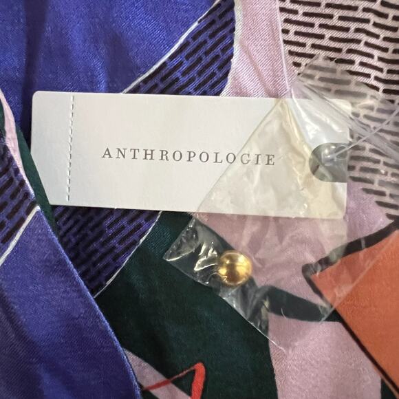 NWT Corey Lynn Calter x Anthropologie Tunic L Geometric Floral Shift Dress Boho - Picture 9 of 10